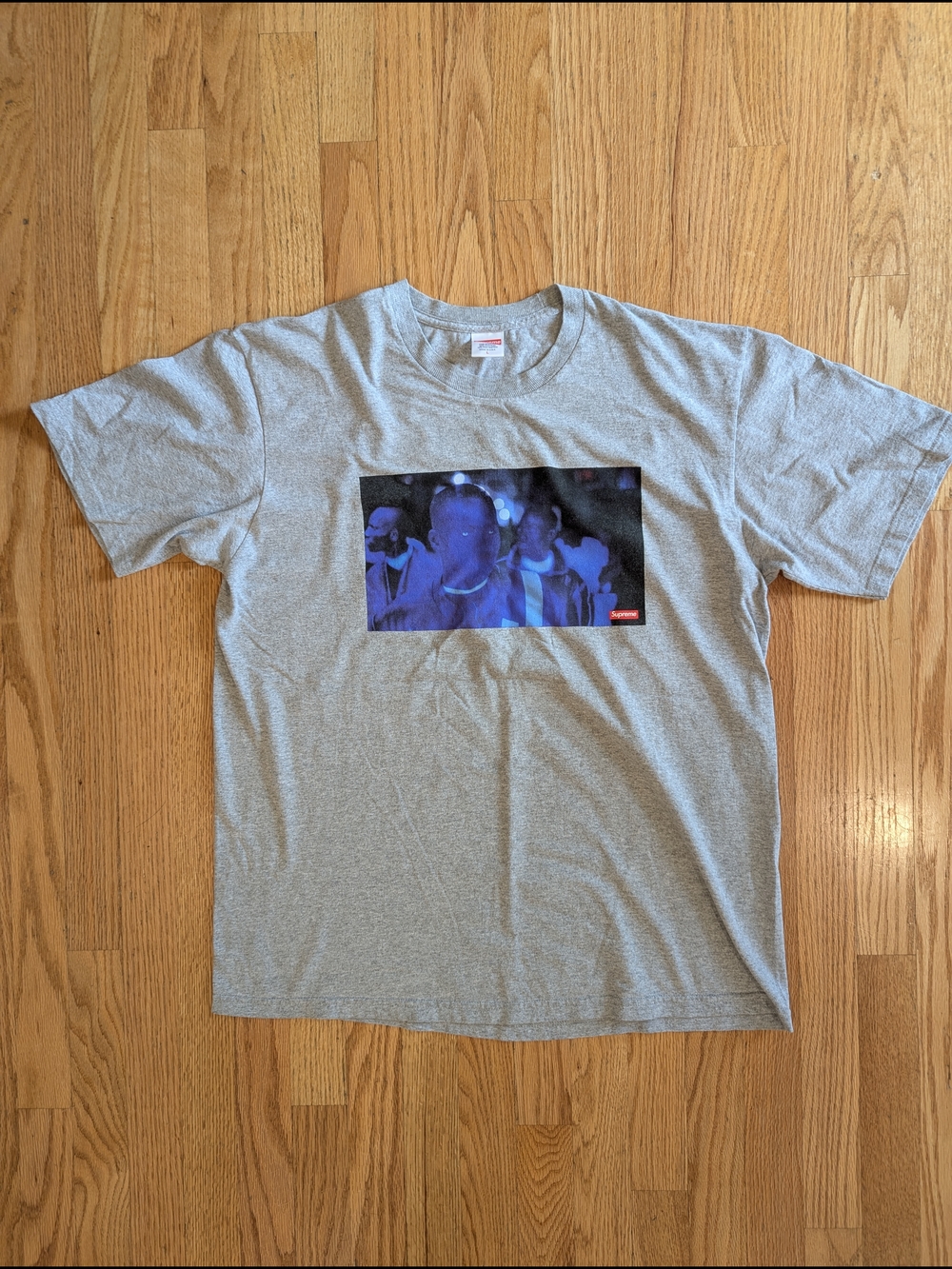 Supreme Gray Belly Movie Collaboration T-Shirt Size Large Nas